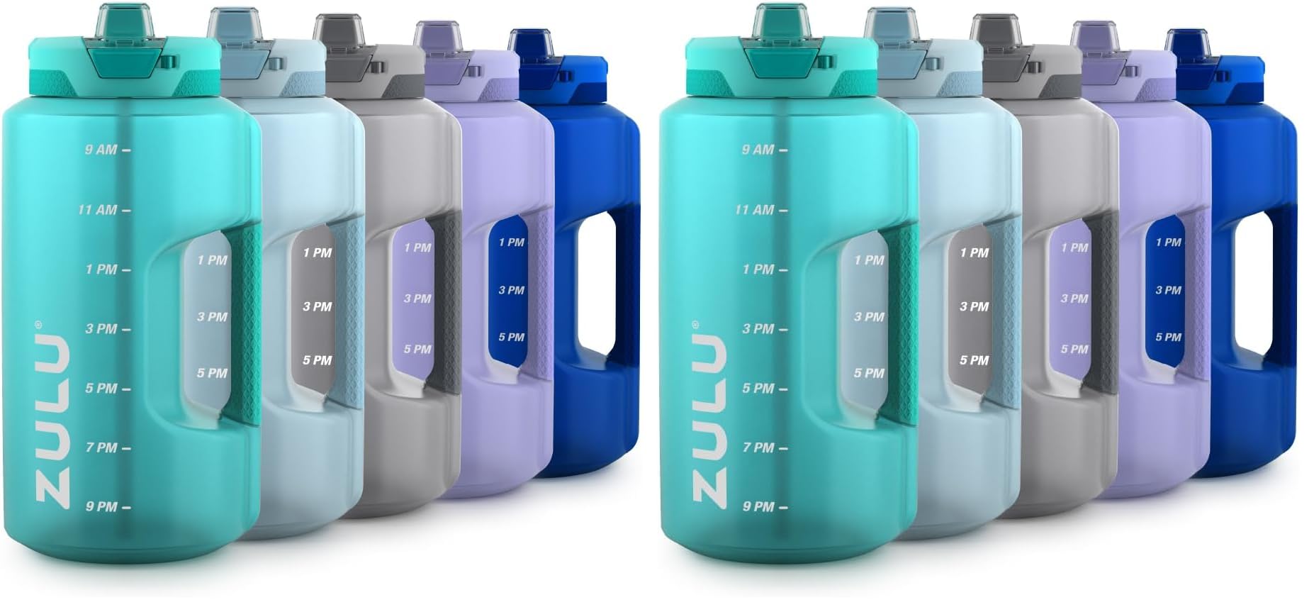 Goals Half Gallon Water Bottle with Straw