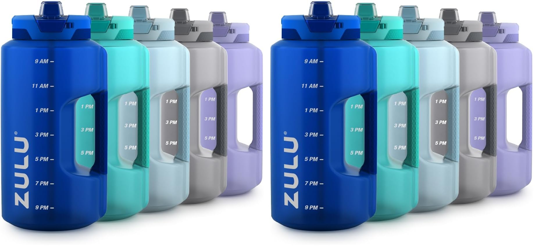 Goals Half Gallon Water Bottle with Straw