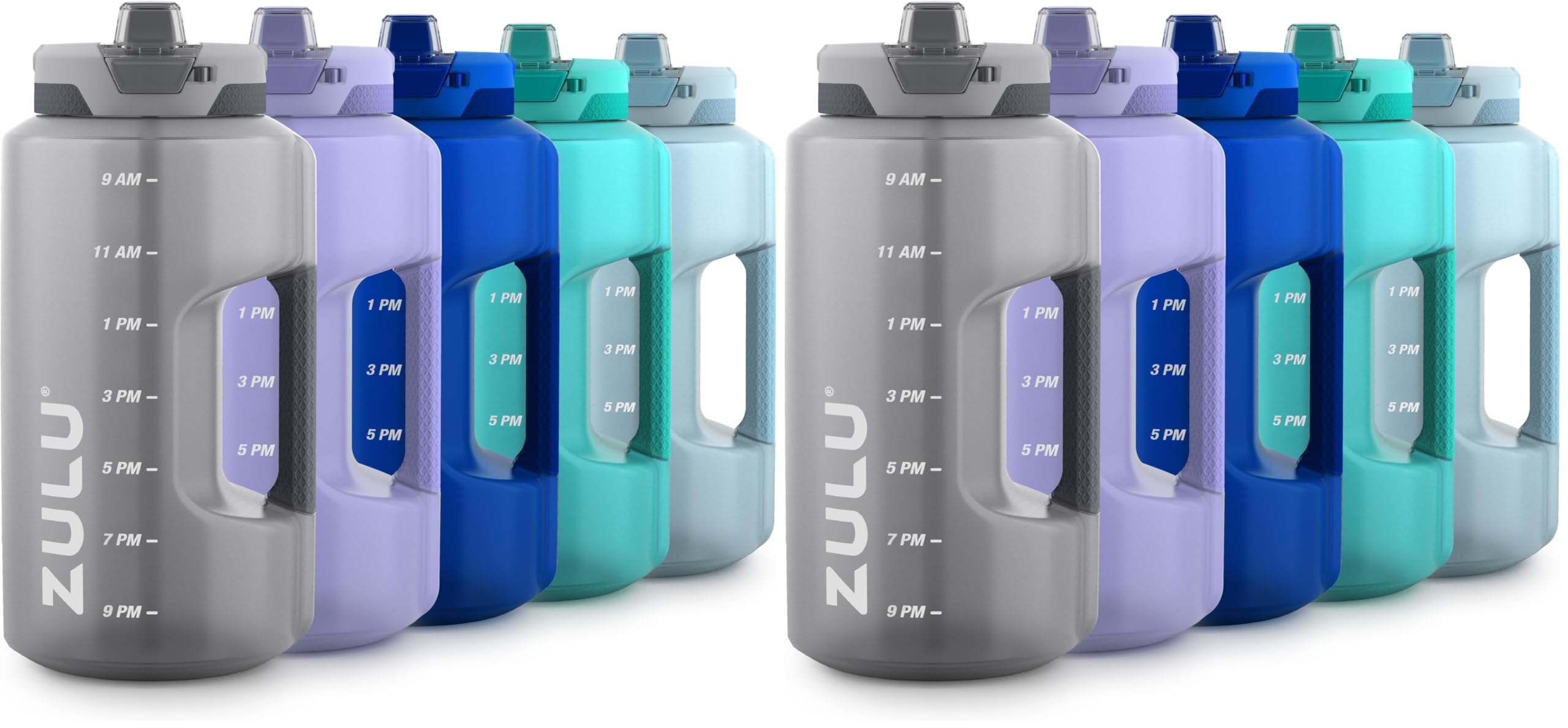 Goals Half Gallon Water Bottle with Straw