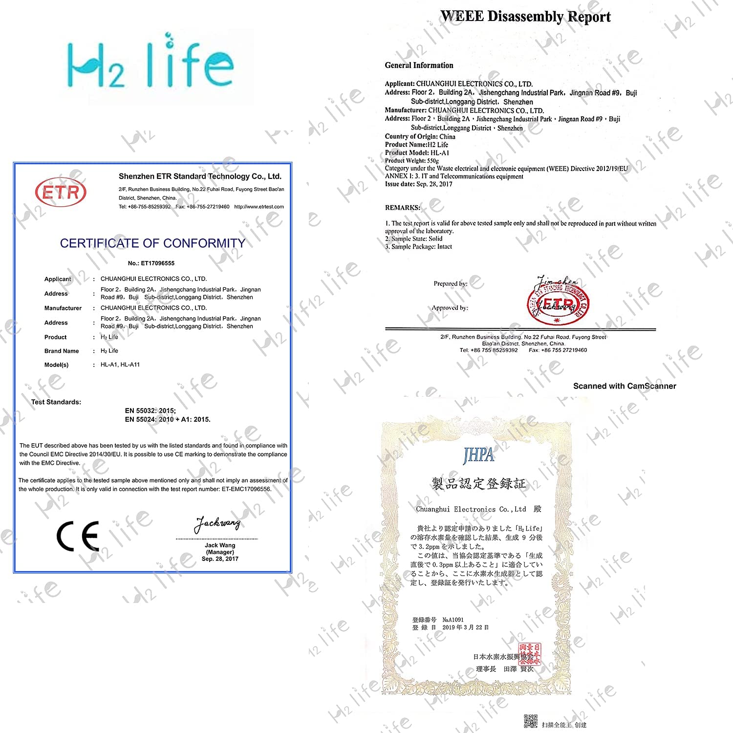 Hydrogen Water Generator, Professional BPA Free Water Bottle 5000PPB Dual Mode Portable Reusable Water Ionizer with SPE and PEM Hydrogen Water Bottle for Sports Hiking Travel Fitness