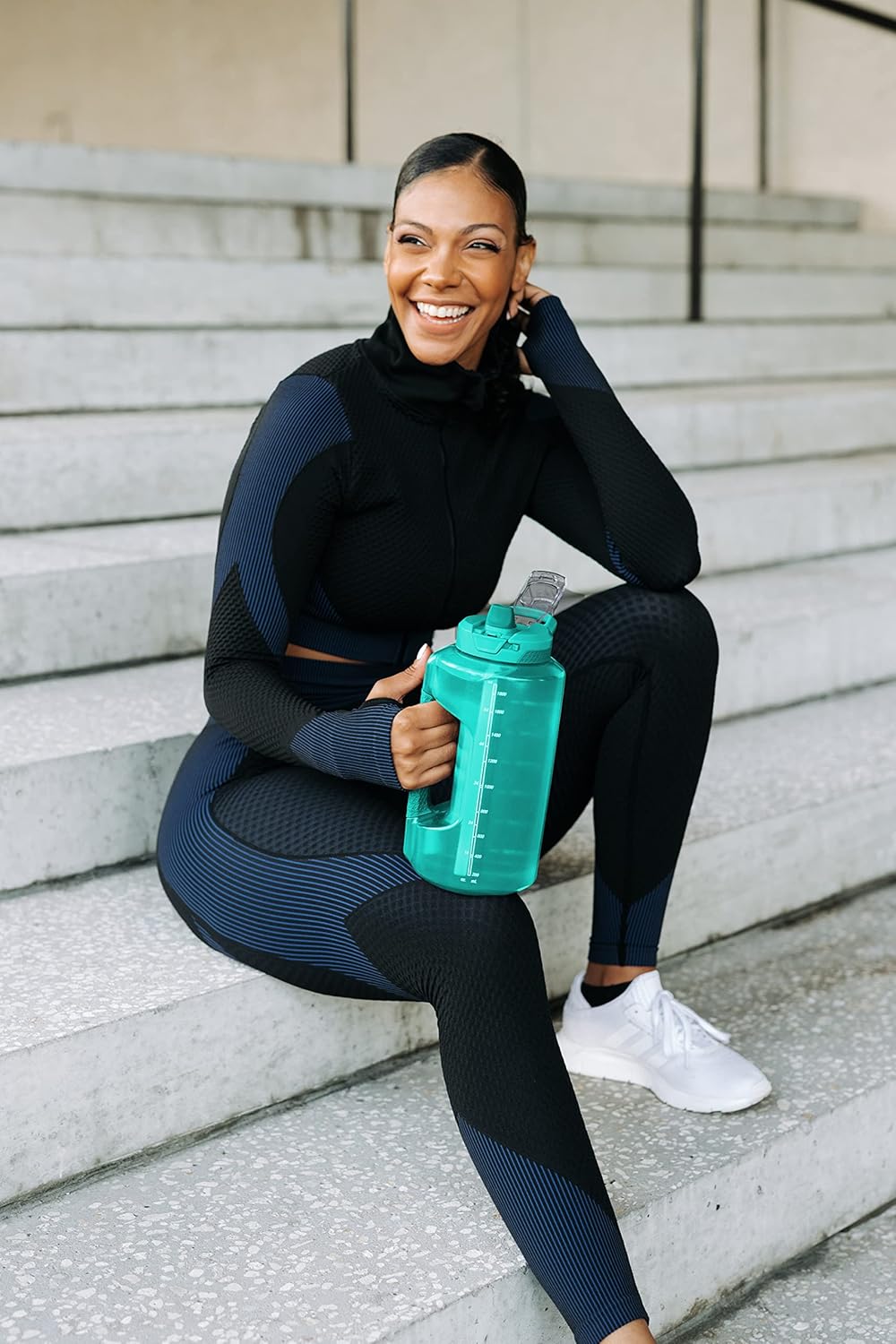 Goals Half Gallon Water Bottle with Straw